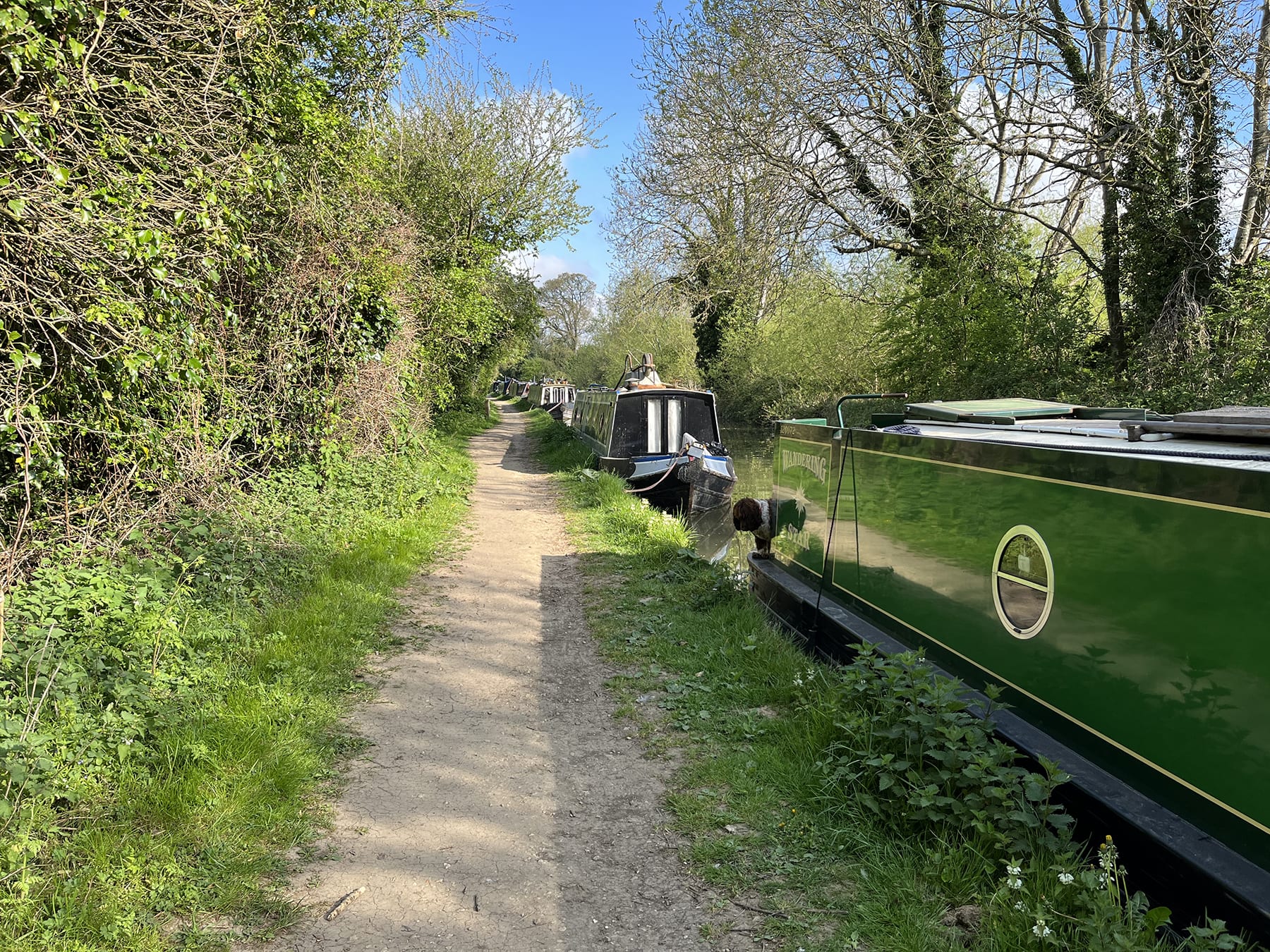 oxford canal towpath cycle route